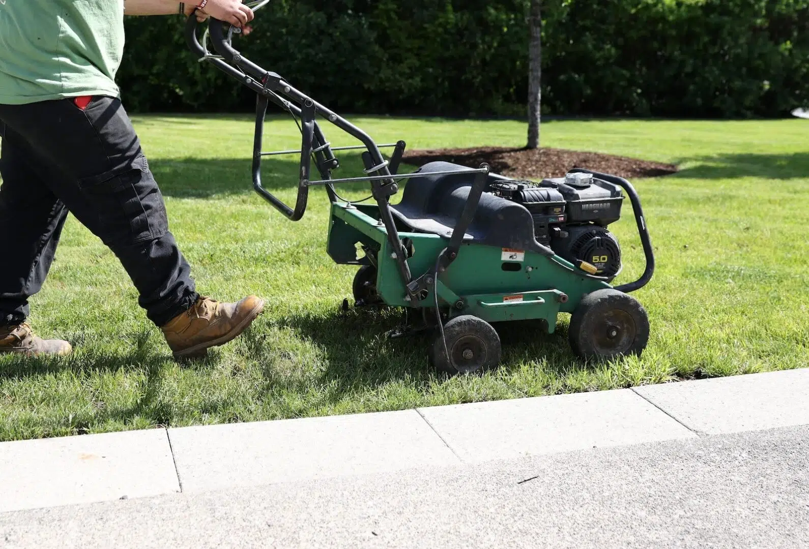 Greenscape Landscaping offers aeration services