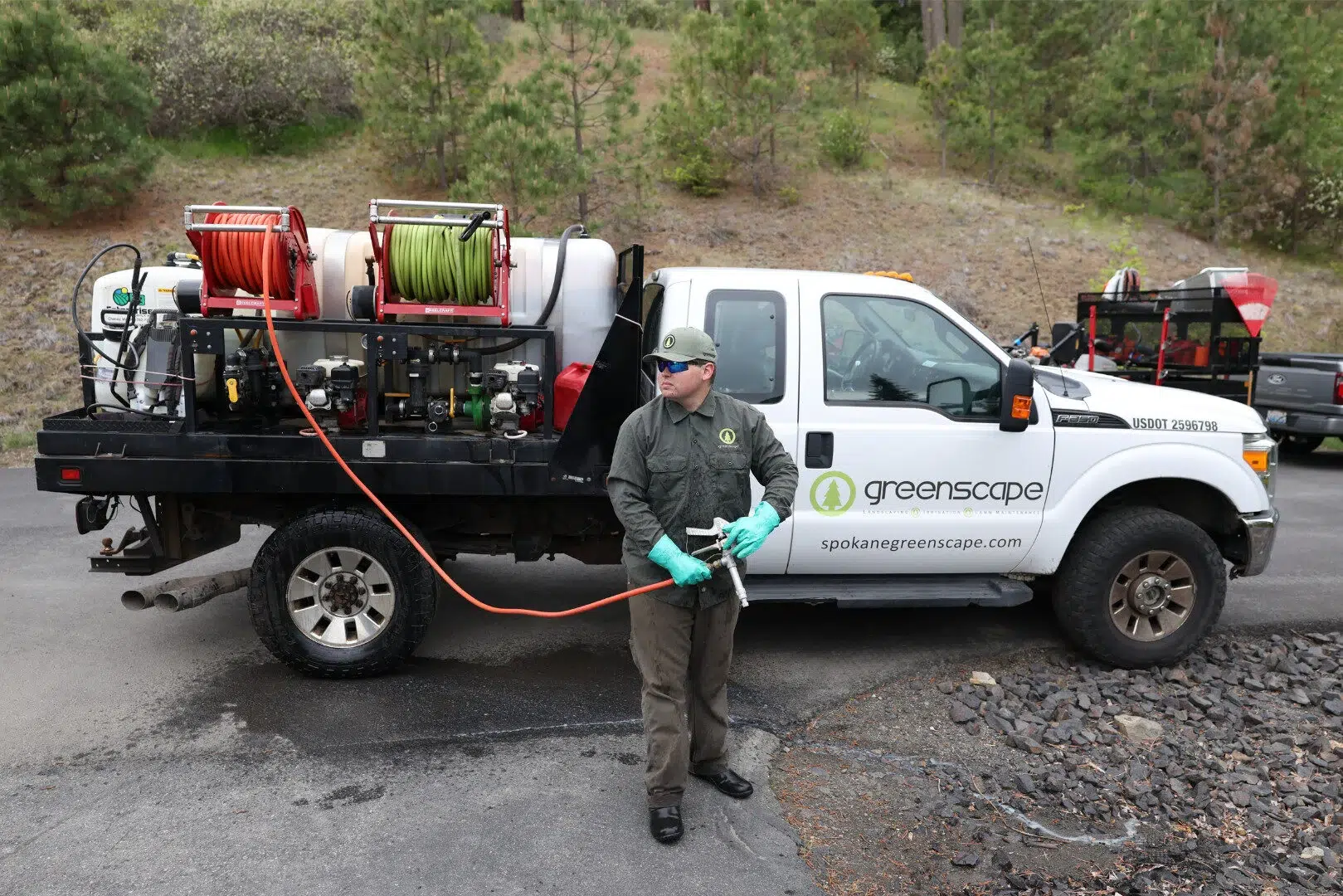 pest control truck