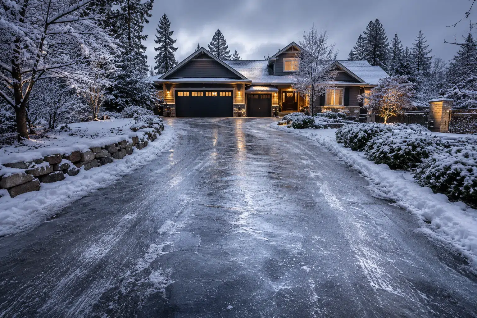Driveway Ice Removal in Spokane
