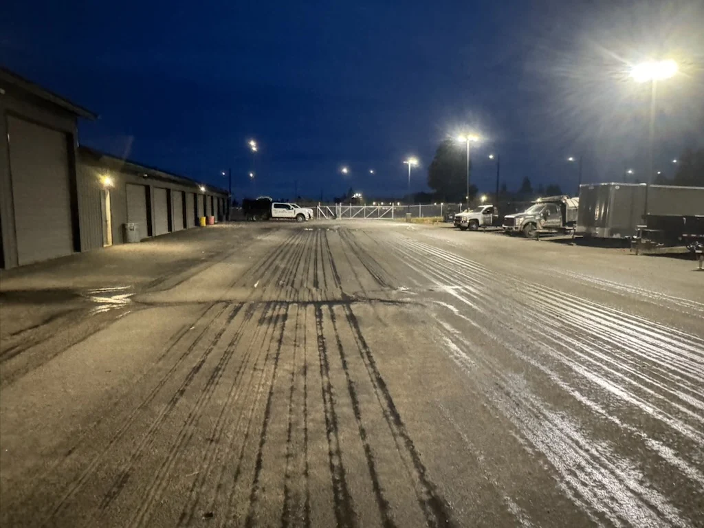 Sidewalk De-Icing in Spokane